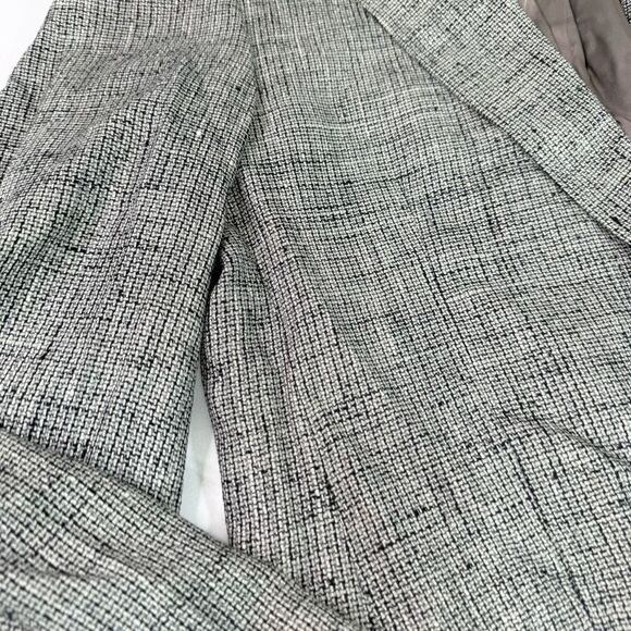 Ungaro Uomo Jacket Sports coat 42 Silk Wool Gray Single Button Blazer - Picture 2 of 10